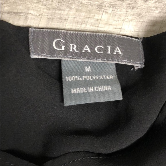 Knit & Faux Leather Layered Chiffon Jacket - Picture 4 of 5